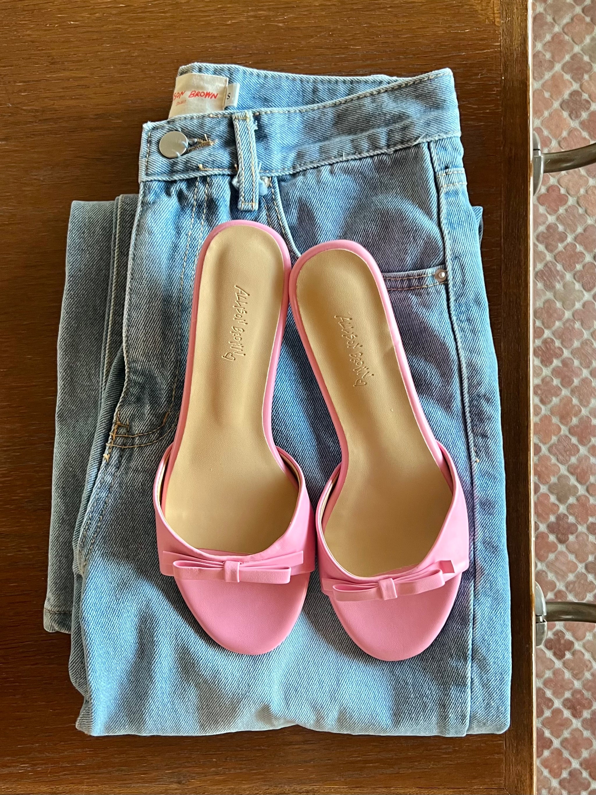 Mini Ribbon Mules – ALLISON BROWN
