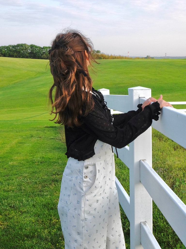 Tiny Flower Print Overall – ALLISON BROWN